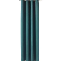 Fashion Rideau AMSTERDAM coloris bleu paon 140 x 240 cm - 4MURS Rideaux