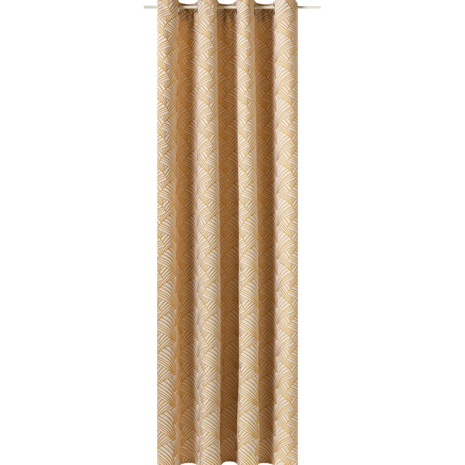 Fashion Rideau ARDECCO coloris jaune moutarde 135 x 250 cm - 4MURS Rideaux