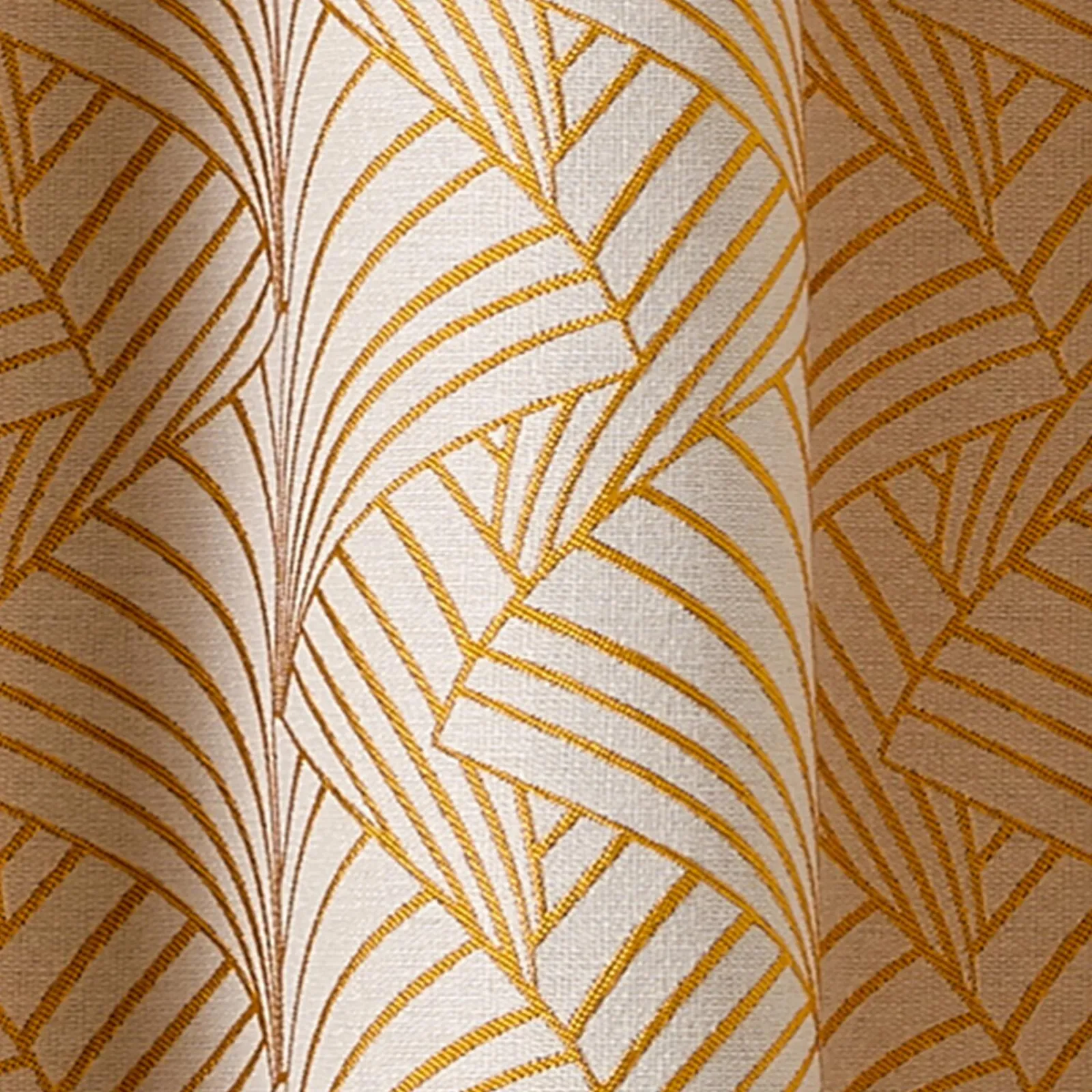 Fashion Rideau ARDECCO coloris jaune moutarde 135 x 250 cm - 4MURS Rideaux