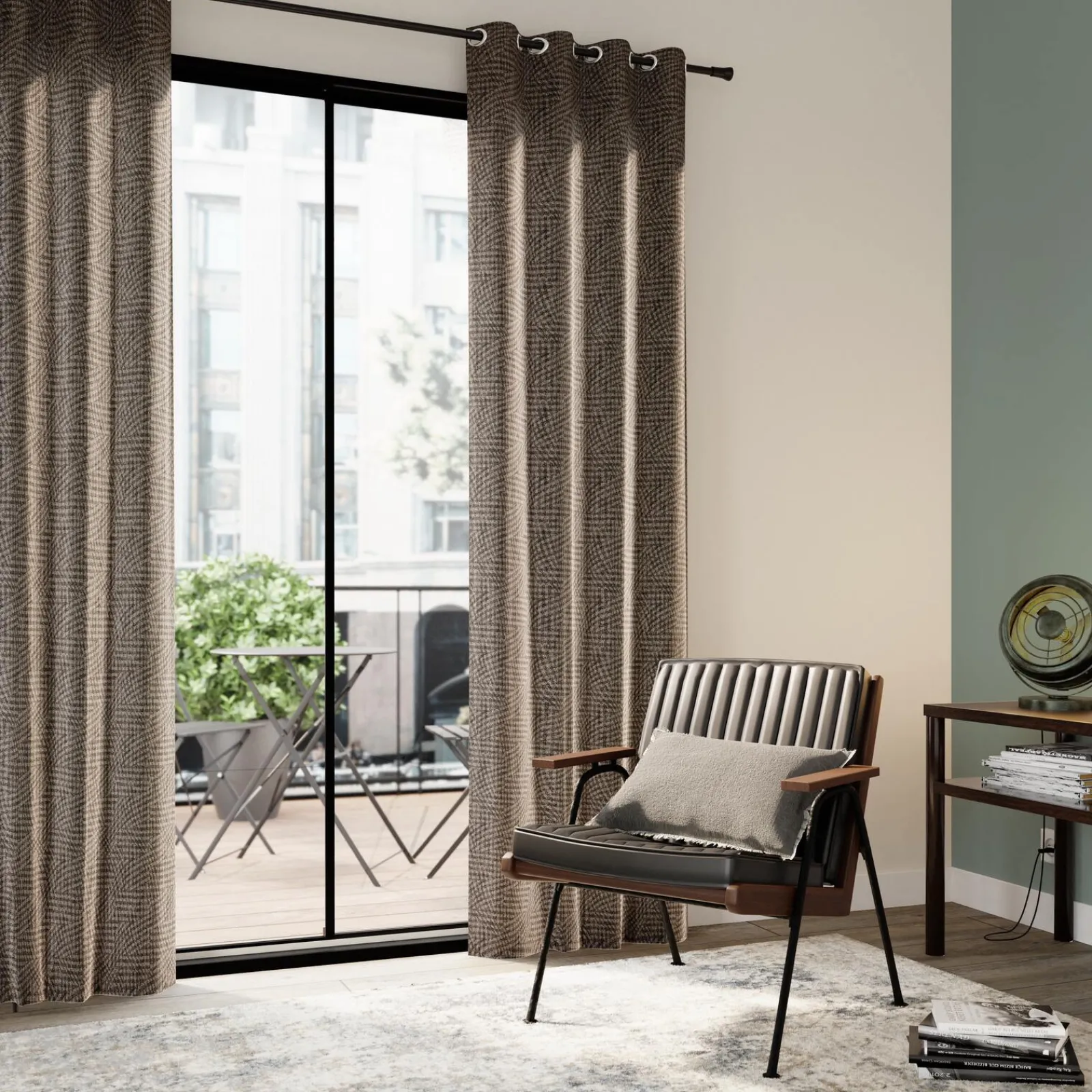 Discount Rideau BENDICHT coloris gris cendré 140 x 260 cm - 4MURS Rideaux