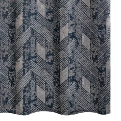 Online Rideau BRADDY coloris bleu 140 x 260 cm - 4MURS Rideaux