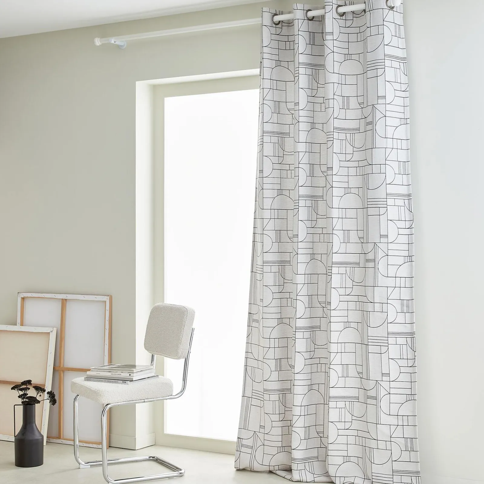 Hot Rideau BRISEIS coloris naturel 140 x 260 cm - 4MURS Rideaux