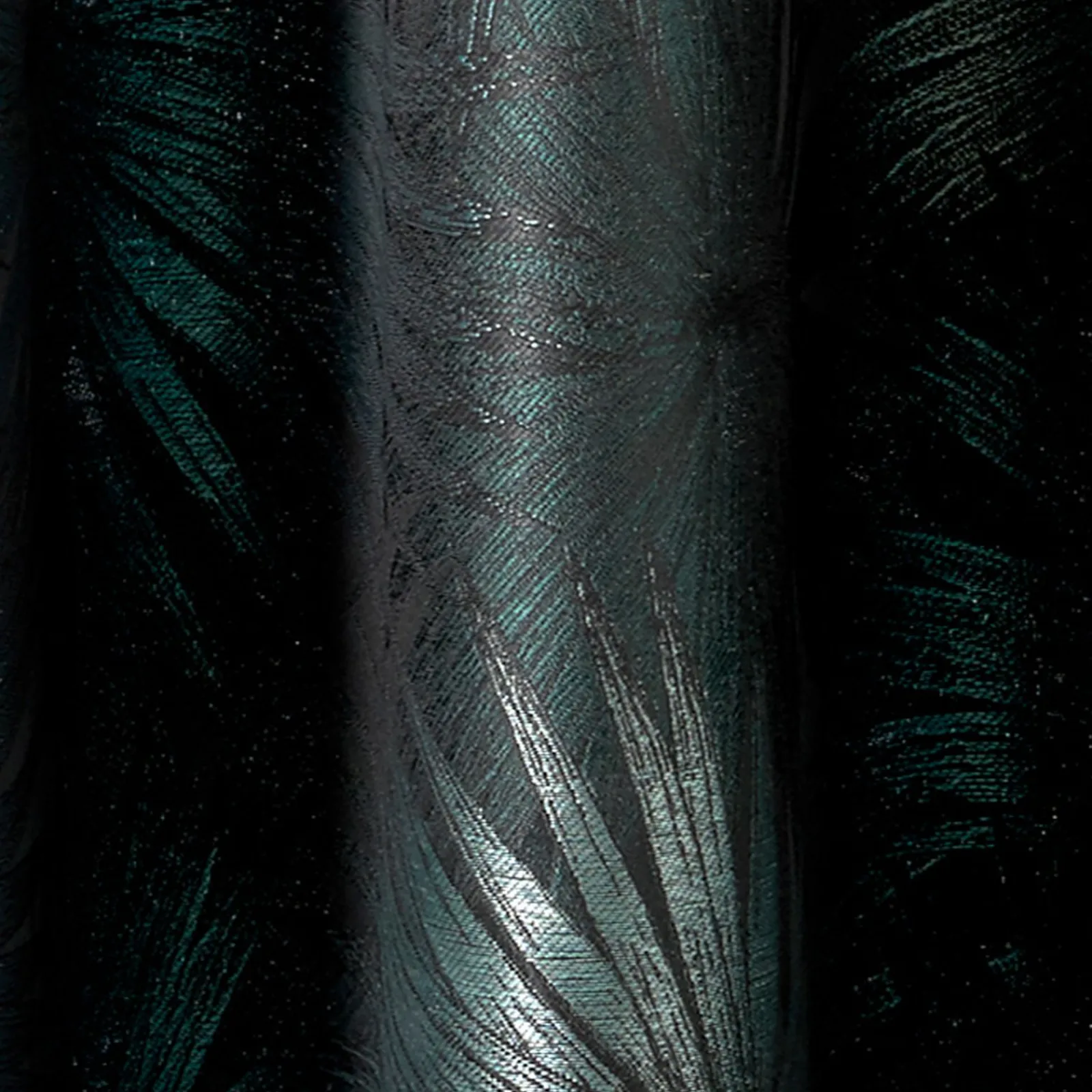 New Rideau BUTIA coloris vert émeraude 140 x 260 cm - 4MURS Rideaux