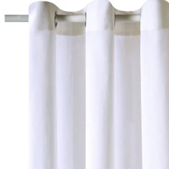 Online Rideau CALADE coloris blanc 135 x 240 cm - 4MURS Rideaux
