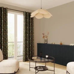 Best Rideau CHANIA coloris colvert 140 x 260 cm - 4MURS Rideaux
