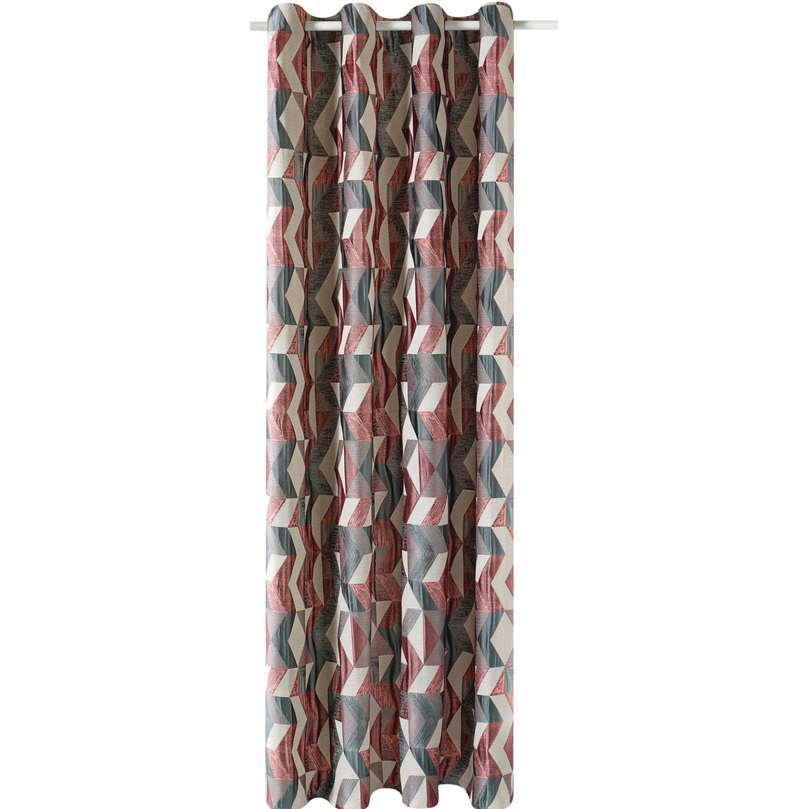 Discount Rideau CHLOE coloris rose 135 x 240 cm - 4MURS Rideaux