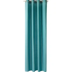 Fashion Rideau COTOON coloris bleu lagon 140 x 240 cm - 4MURS Rideaux