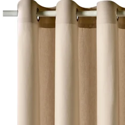 Clearance Rideau COTOON coloris ficelle 140 x 240 cm - 4MURS Rideaux