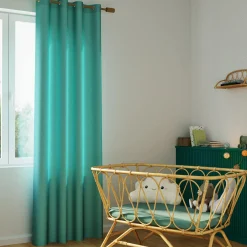 Sale Rideau COTOON coloris menthol 140 x 240 cm - 4MURS Rideaux