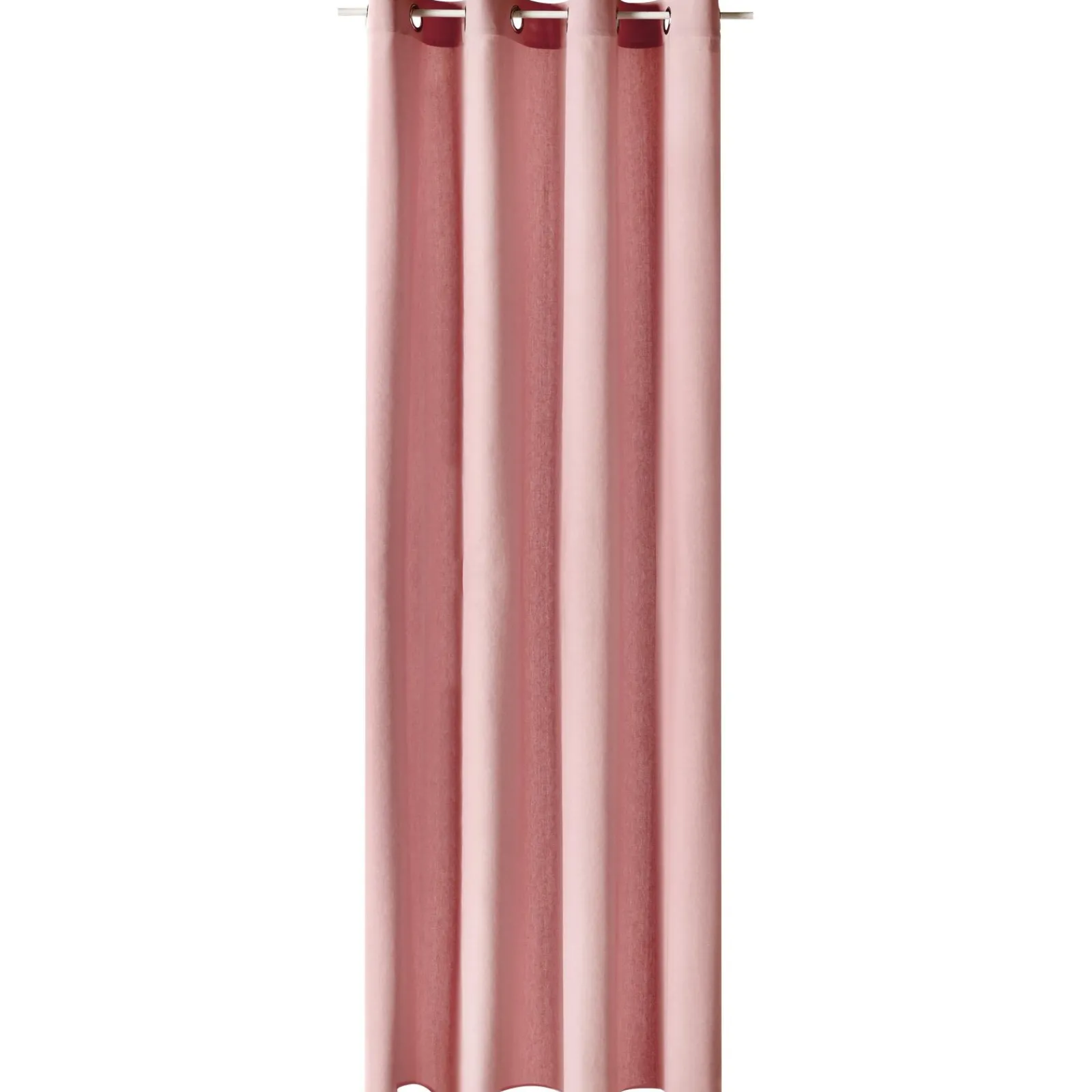 Discount Rideau COTOON coloris rose tendre 140 x 240 cm - 4MURS Rideaux