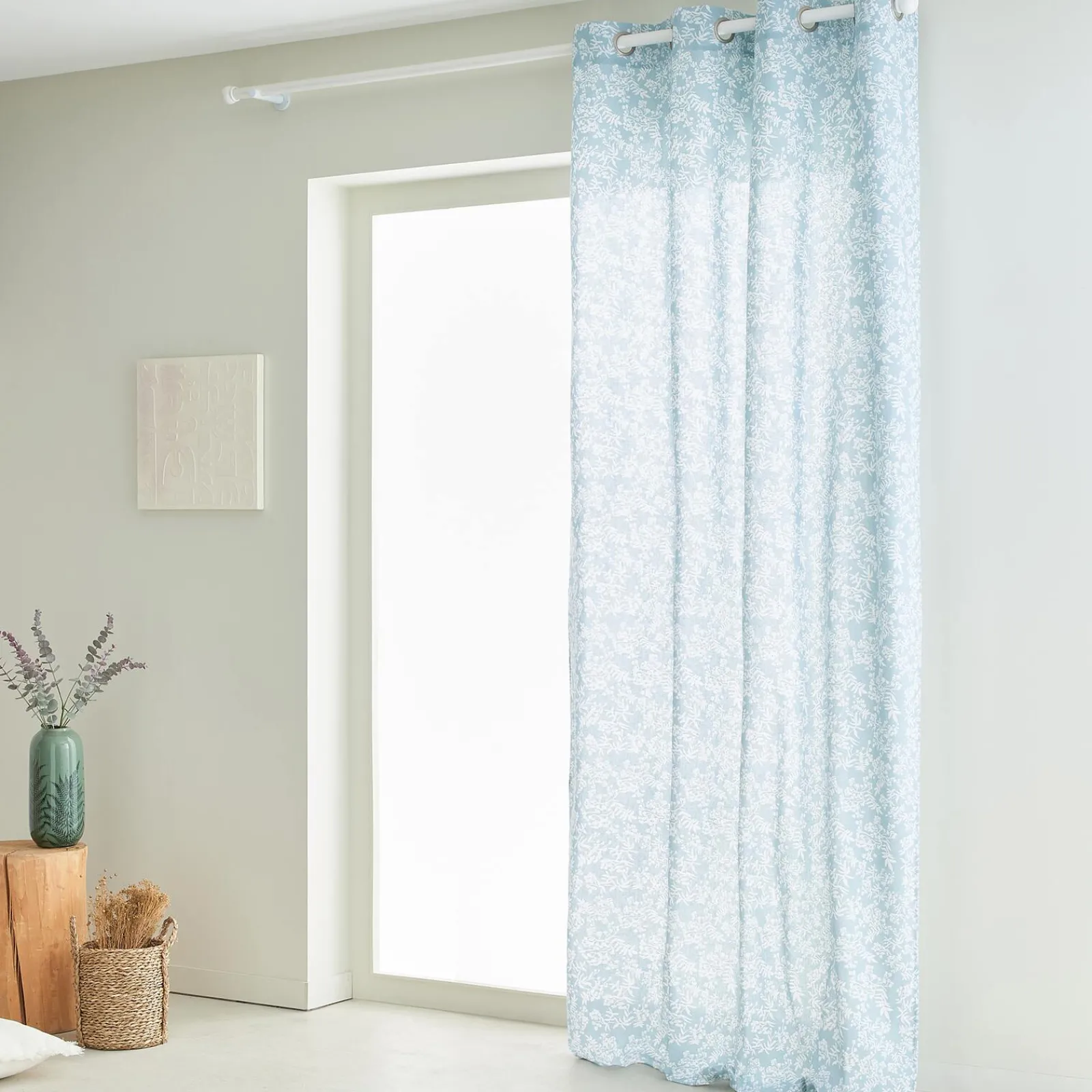 Clearance Rideau DANAE coloris vert d'eau 135 x 260 cm - 4MURS Rideaux