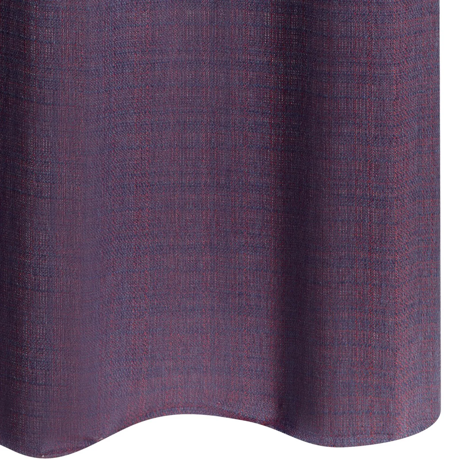 New Rideau DAVILIEN coloris bleu rougi 140 x 260 cm - 4MURS Rideaux