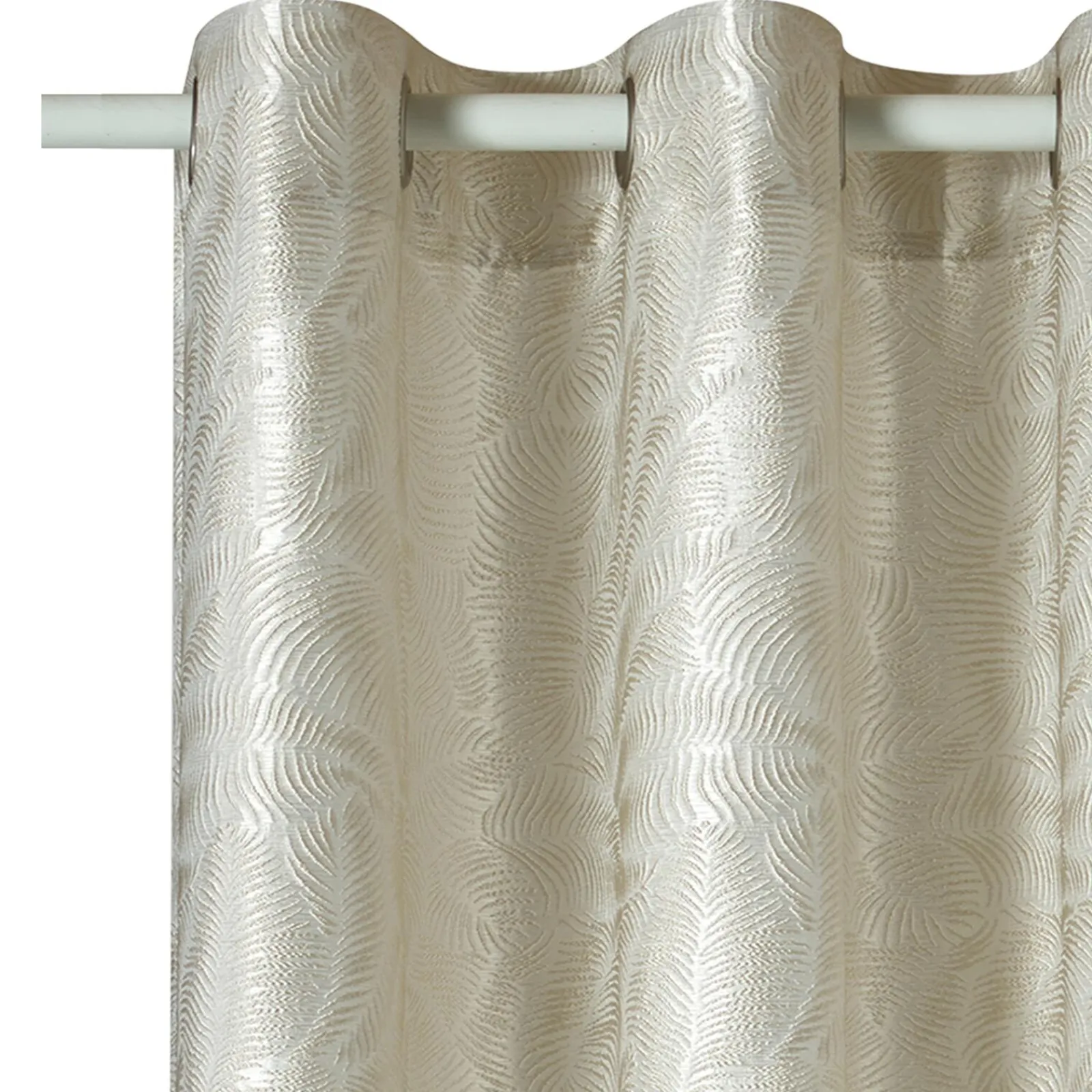 Hot Rideau DONYA coloris écru 140 x 260 cm - 4MURS Rideaux