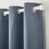Clearance Rideau ENEE coloris bleu acier 140 x 260 cm - 4MURS Rideaux