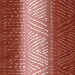 Fashion Rideau ESSAOUIRA coloris terracotta 140 x 260 cm - 4MURS Rideaux