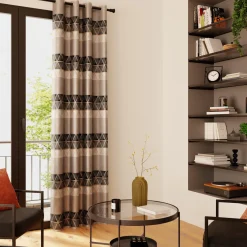 Outlet Rideau GABIN coloris gris 135 x 270 cm - 4MURS Rideaux
