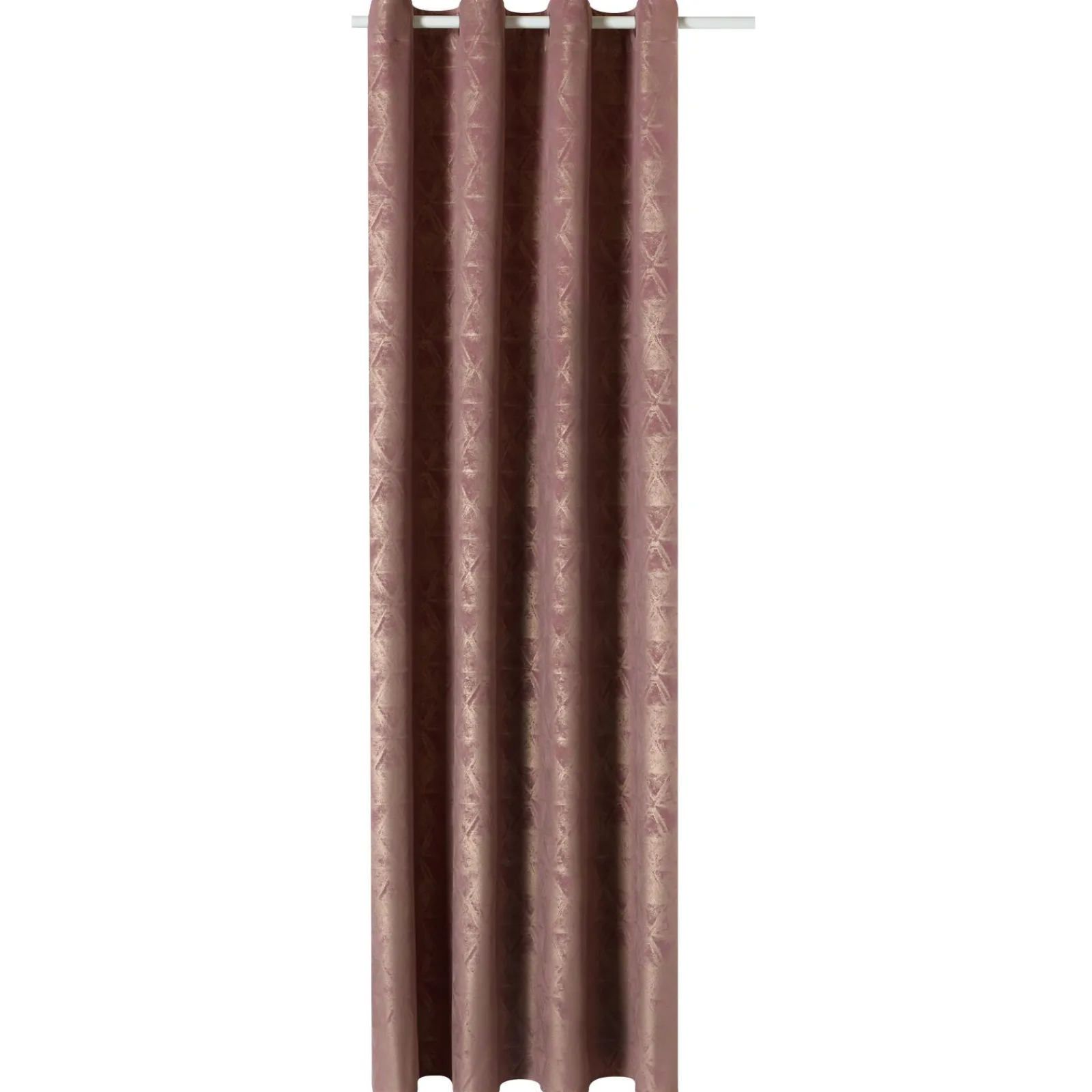 Clearance Rideau IVANA coloris rose grisé 140 x 260 cm - 4MURS Rideaux