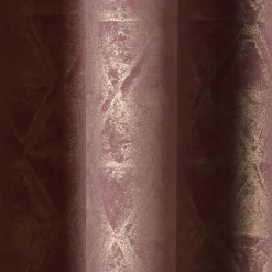 Clearance Rideau IVANA coloris rose grisé 140 x 260 cm - 4MURS Rideaux