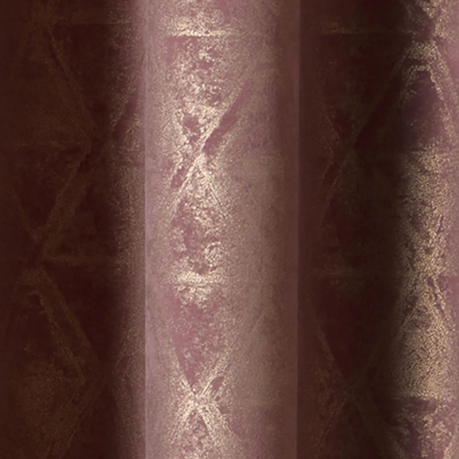 Clearance Rideau IVANA coloris rose grisé 140 x 260 cm - 4MURS Rideaux