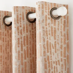 Hot Rideau JHANES coloris mordoré 140 x 260 cm - 4MURS Rideaux