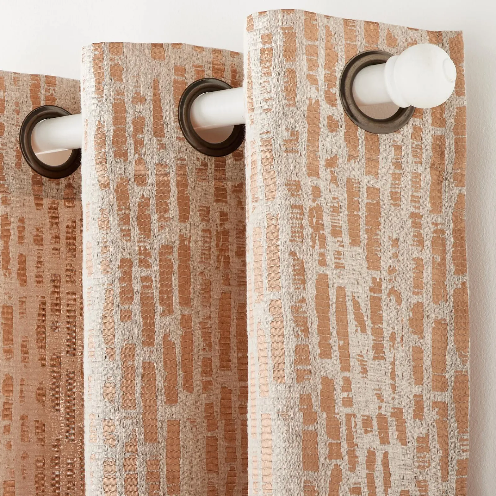 Hot Rideau JHANES coloris mordoré 140 x 260 cm - 4MURS Rideaux