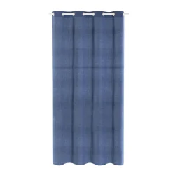 Fashion Rideau JIMMY coloris bleu jean 140 x 260 cm - 4MURS Rideaux