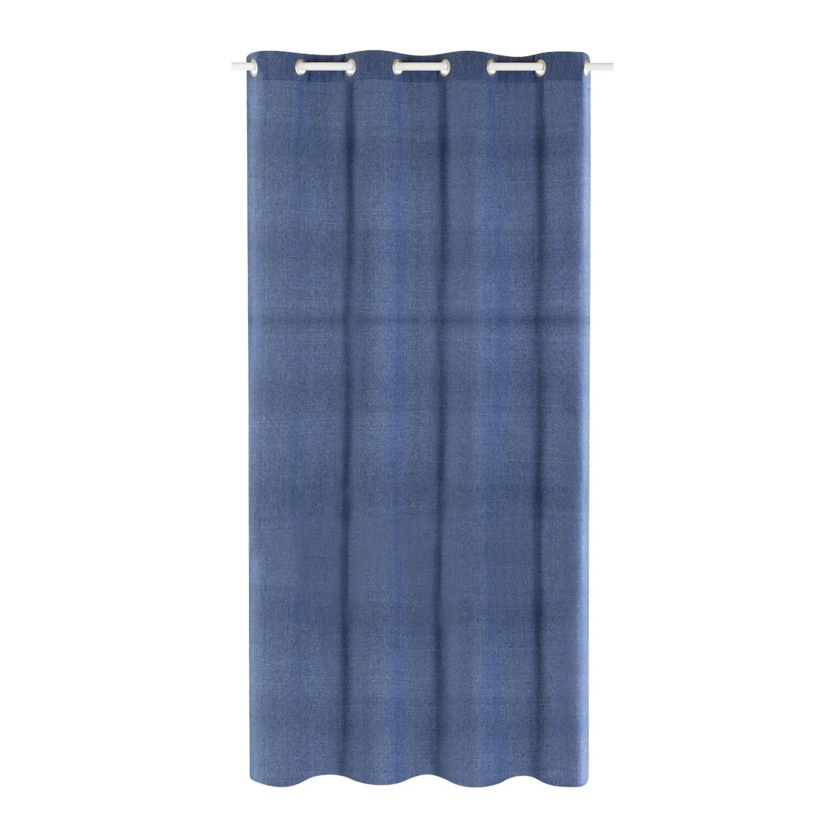 Fashion Rideau JIMMY coloris bleu jean 140 x 260 cm - 4MURS Rideaux