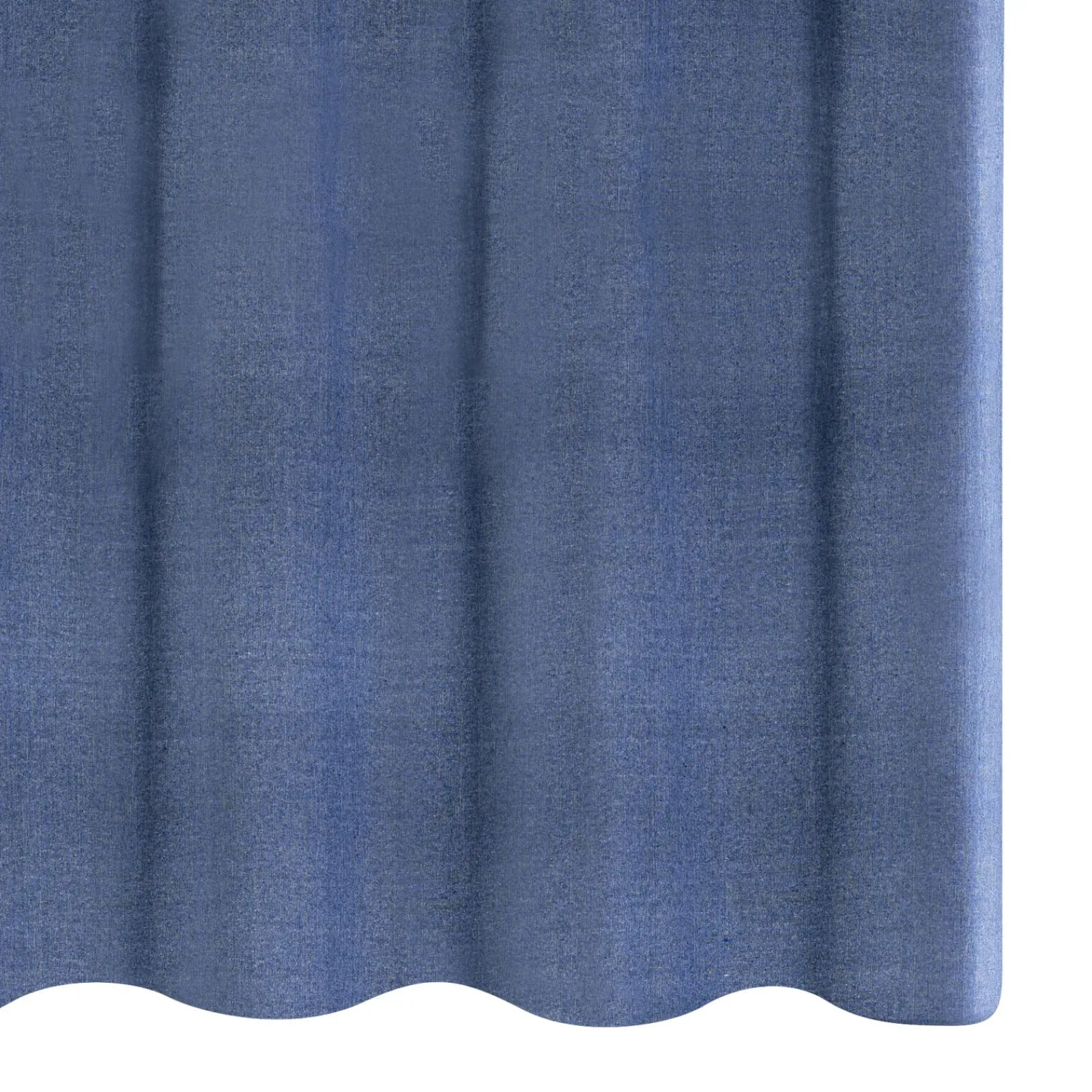 Fashion Rideau JIMMY coloris bleu jean 140 x 260 cm - 4MURS Rideaux