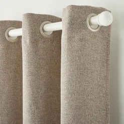 Best Rideau JOHN coloris taupe 140 x 260 cm - 4MURS Rideaux
