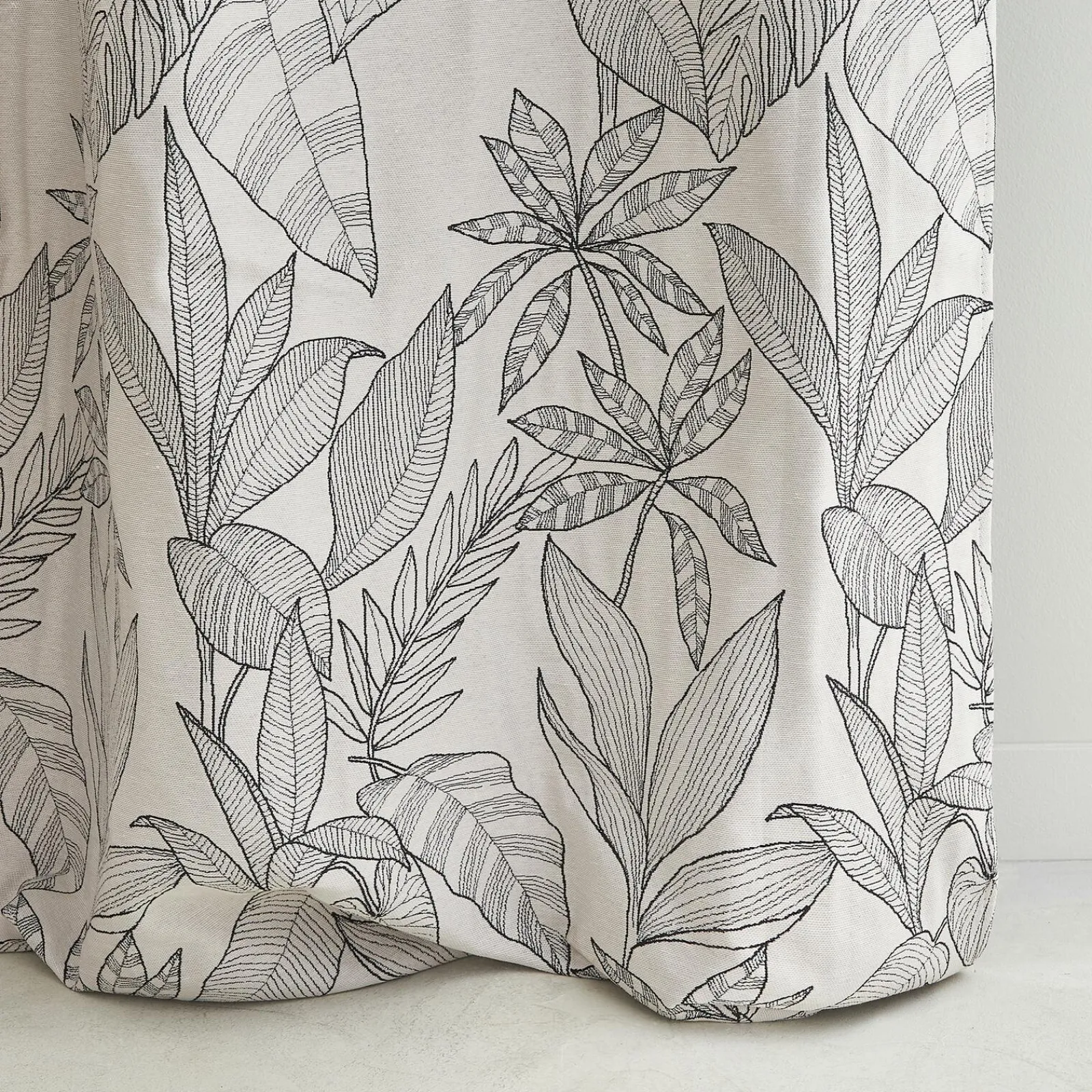 Clearance Rideau KERALA coloris naturel 140 x 260 cm - 4MURS Rideaux