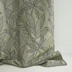 Best Rideau KERALA coloris vert olive 140 x 260 cm - 4MURS Rideaux