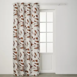 Online Rideau KOS coloris brique 140 x 260 cm - 4MURS Rideaux
