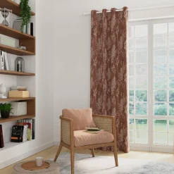 Online Rideau LAGURA coloris cognac 140 x 260 cm - 4MURS Rideaux