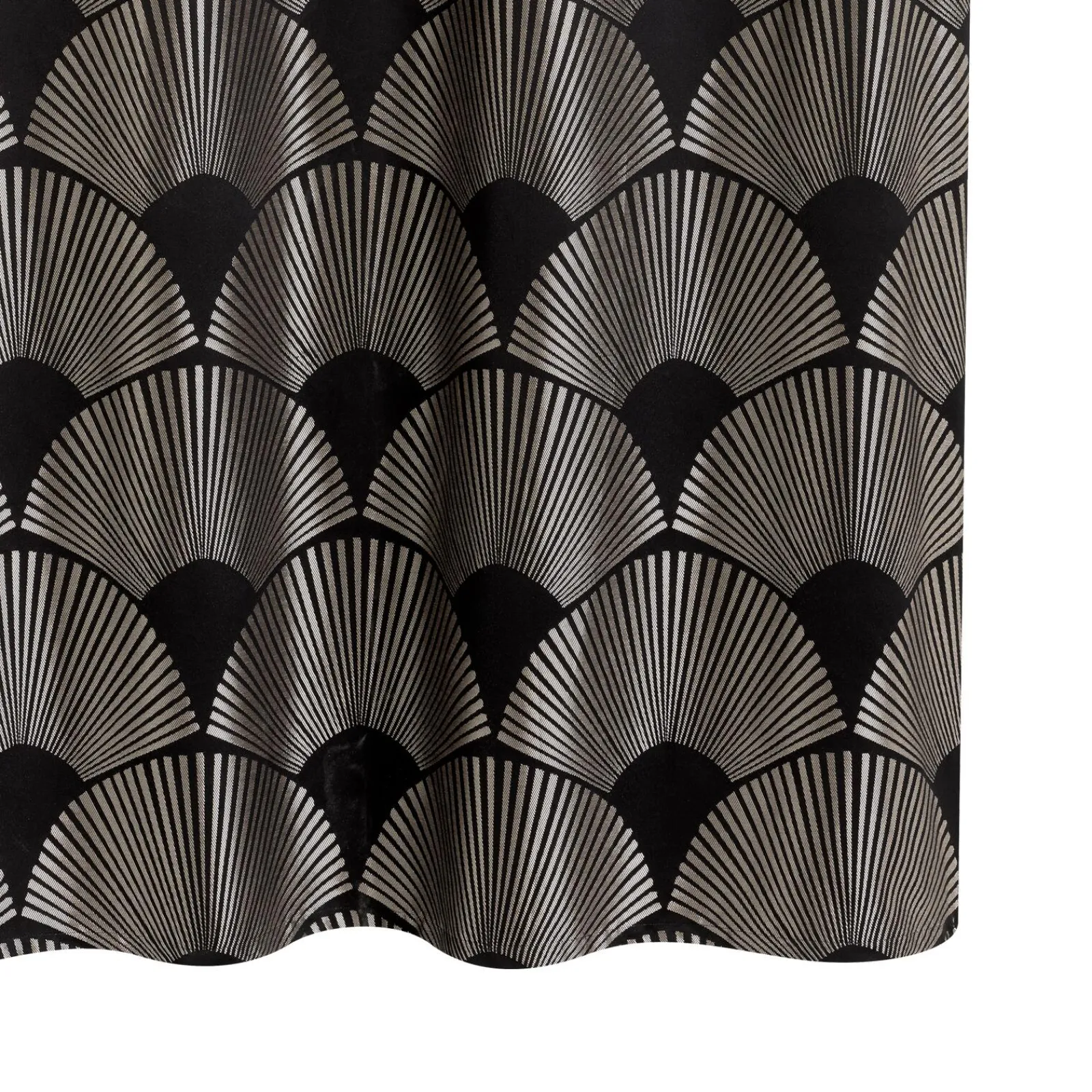 Sale Rideau LALIK coloris noir 140 x 260 cm - 4MURS Rideaux