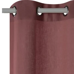 Clearance Rideau Lin LINNEO coloris henné 140 x 280 cm - 4MURS Rideaux