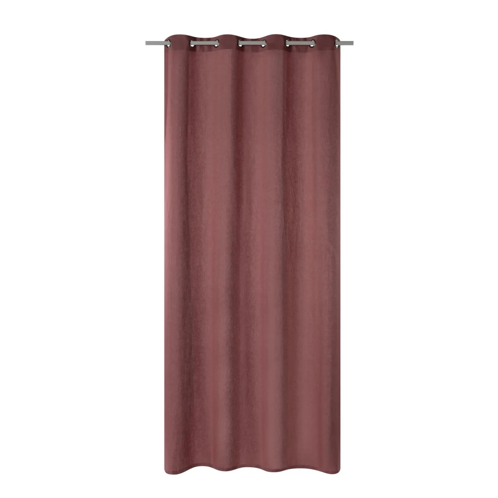 Clearance Rideau Lin LINNEO coloris henné 140 x 280 cm - 4MURS Rideaux