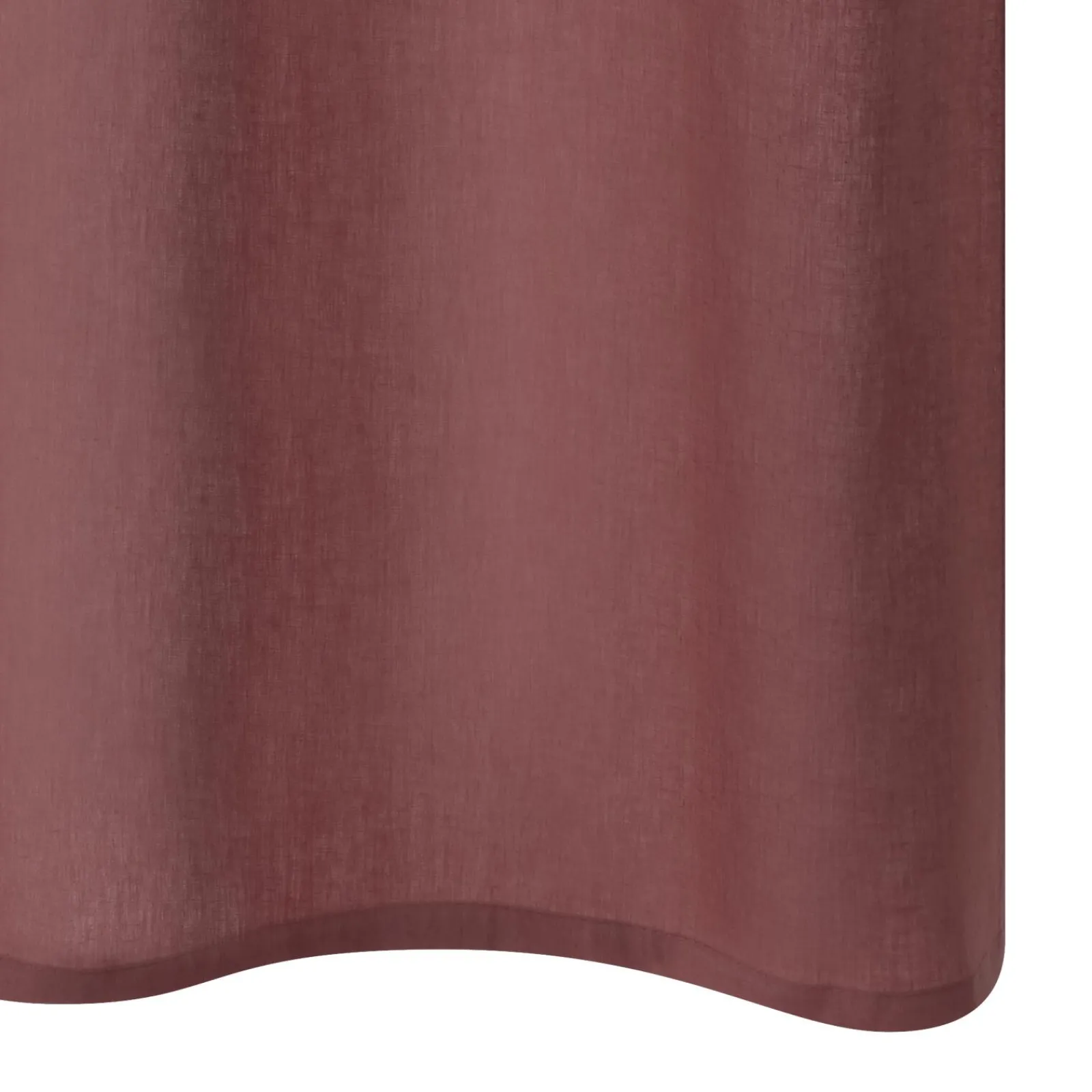 Clearance Rideau Lin LINNEO coloris henné 140 x 280 cm - 4MURS Rideaux