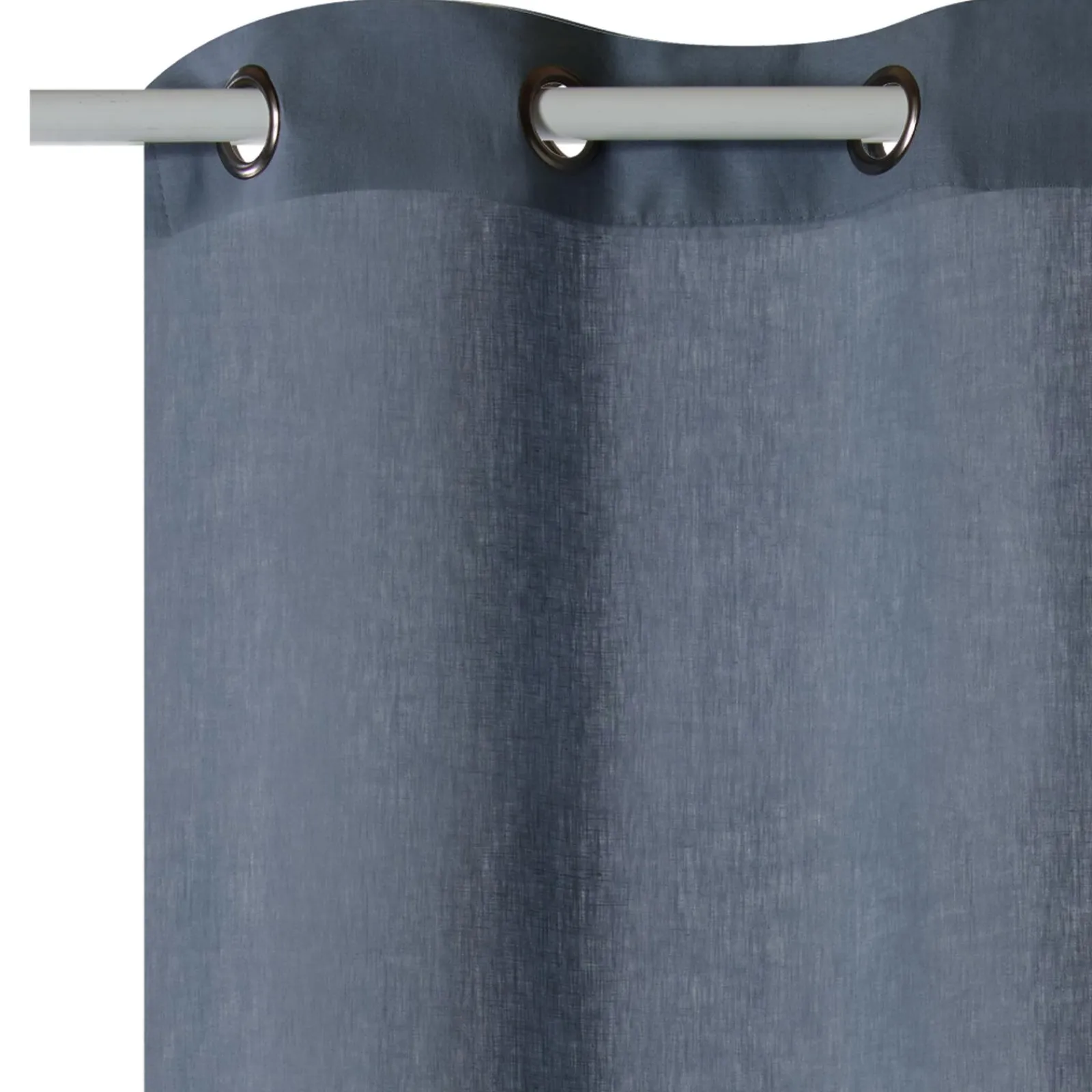 Fashion Rideau Lin LINNEO coloris indigo 140 x 280 cm - 4MURS Rideaux