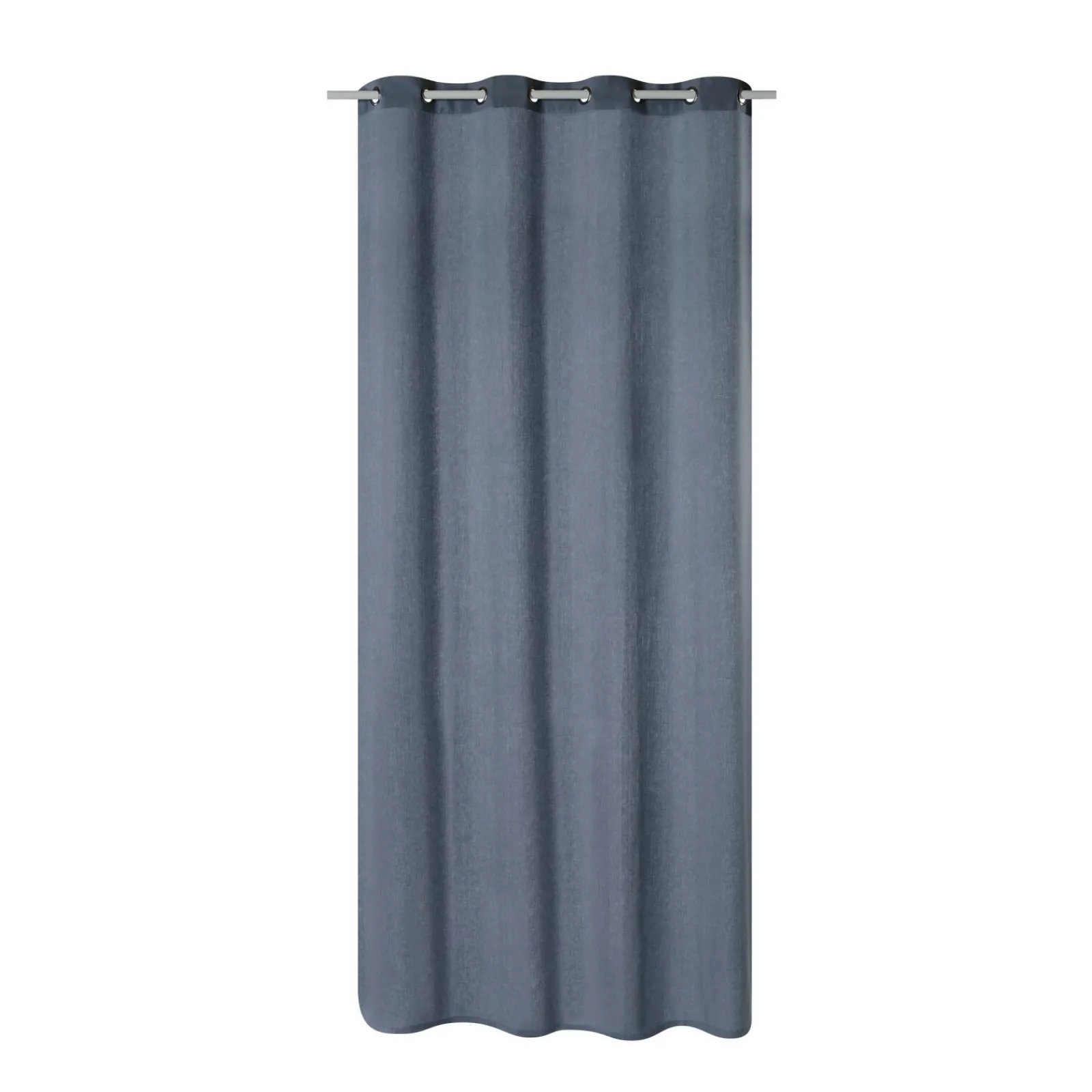 Fashion Rideau Lin LINNEO coloris indigo 140 x 280 cm - 4MURS Rideaux