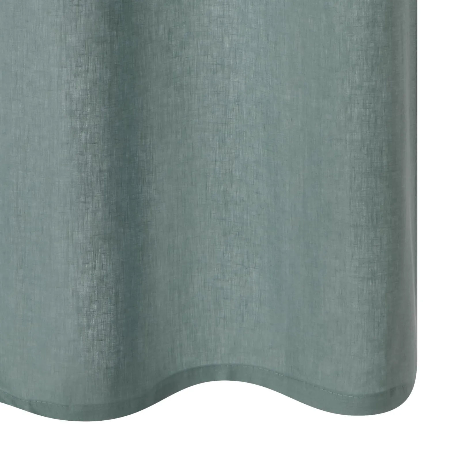 New Rideau Lin LINNEO coloris kaki 140 x 280 cm - 4MURS Rideaux