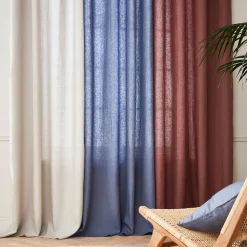Outlet Rideau Lin LINNEO coloris naturel 140 x 280 cm - 4MURS Rideaux