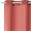 New Rideau Lin LINNEO coloris rose des sables 140 x 280 cm - 4MURS Rideaux