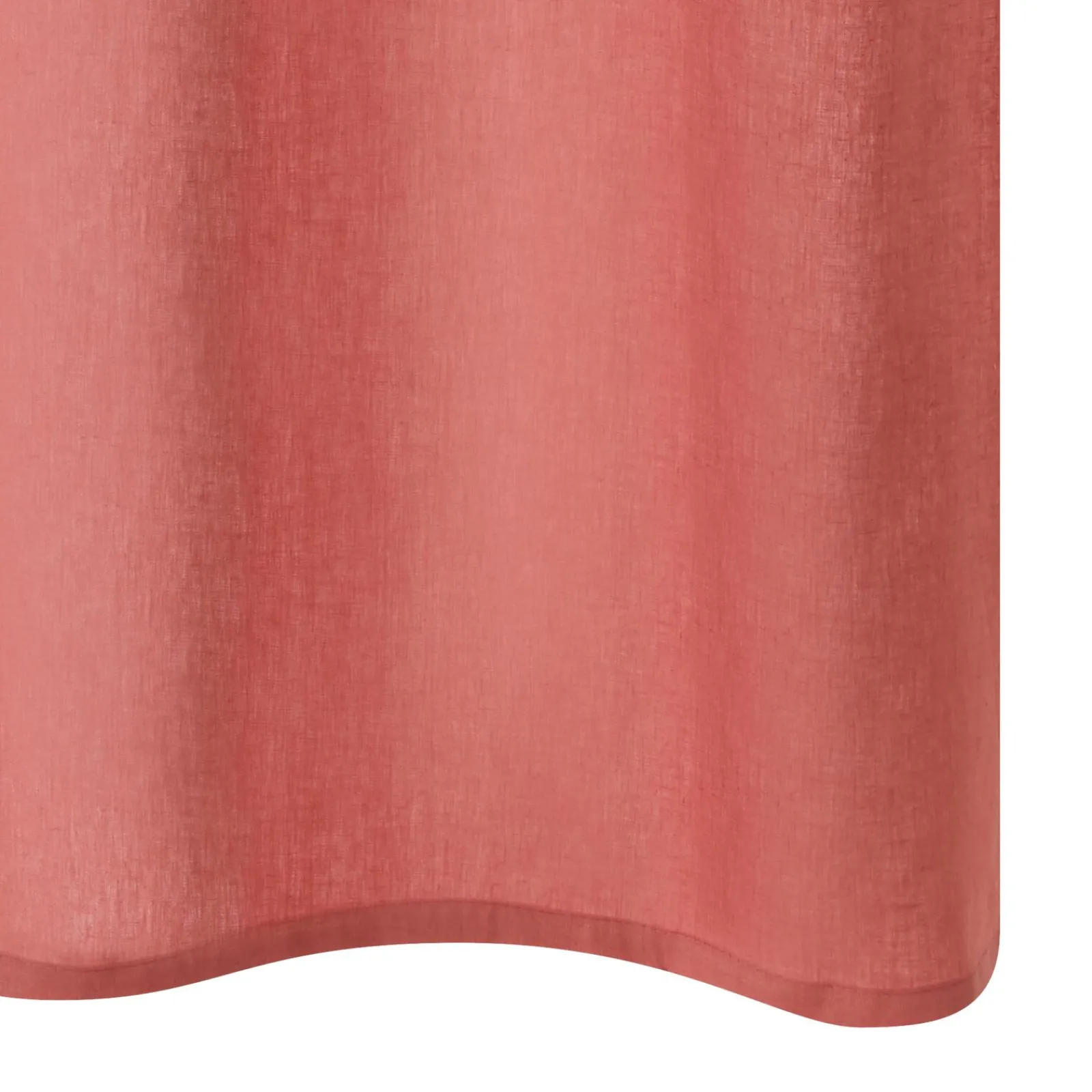New Rideau Lin LINNEO coloris rose des sables 140 x 280 cm - 4MURS Rideaux