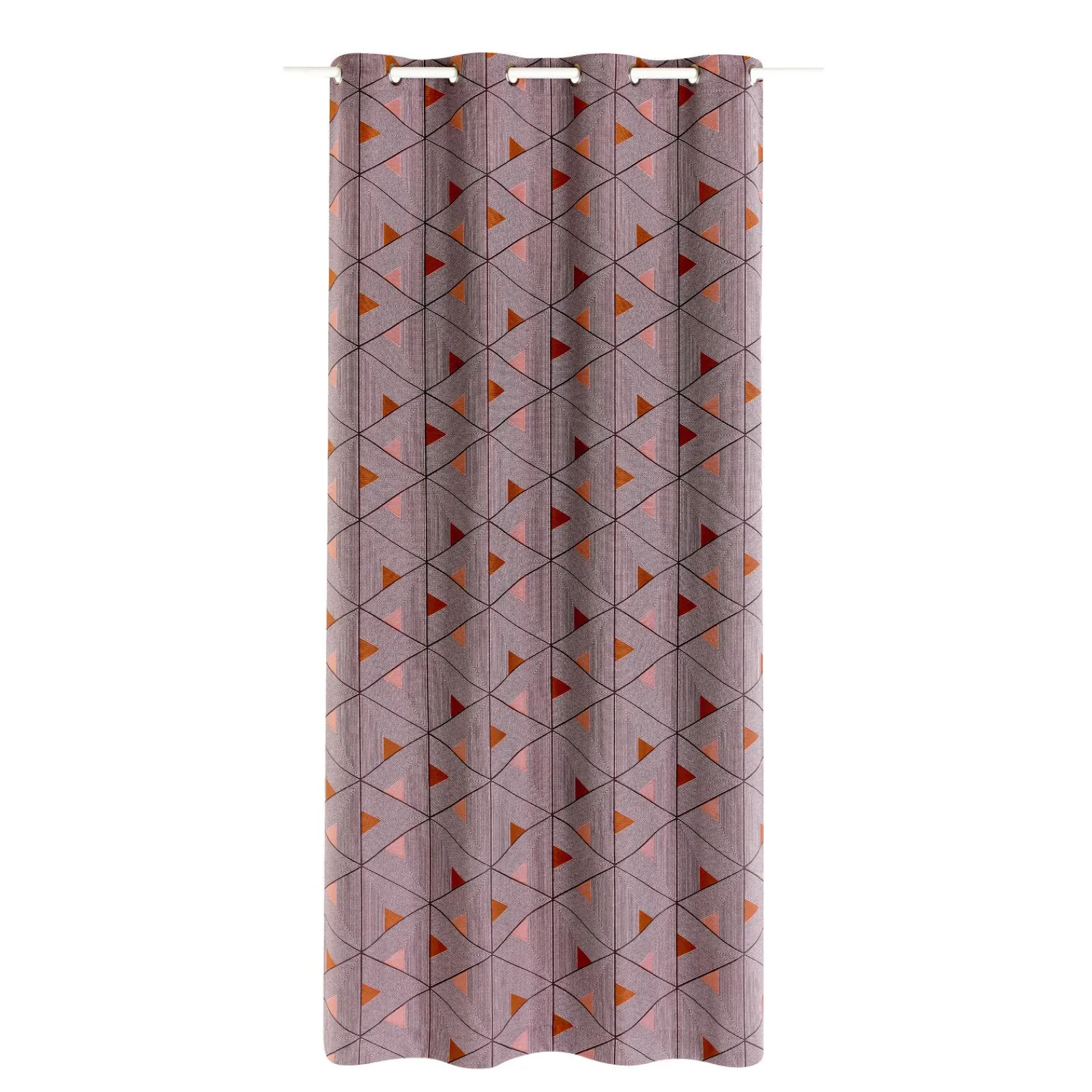 Hot Rideau LIVING coloris terracotta 140 x 260 cm - 4MURS Rideaux