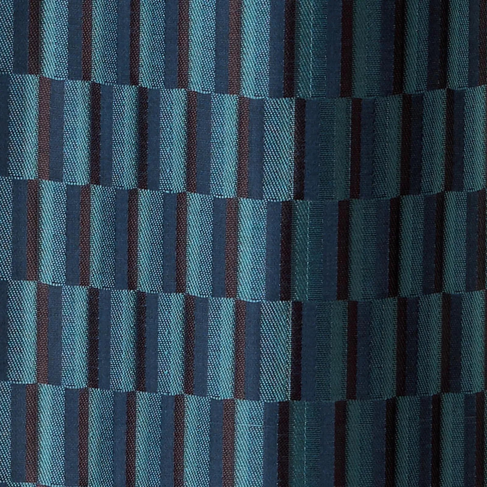 Fashion Rideau LORD coloris bleu oxyde 140 x 260 cm - 4MURS Rideaux