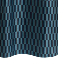 Fashion Rideau LORD coloris bleu oxyde 140 x 260 cm - 4MURS Rideaux