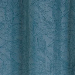 Clearance Rideau MACAPA coloris bleu jean 140 x 260 cm - 4MURS Rideaux
