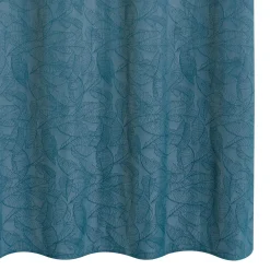 Clearance Rideau MACAPA coloris bleu jean 140 x 260 cm - 4MURS Rideaux