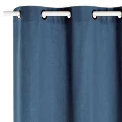 Hot Rideau MARENGA coloris bleu indigo 140 x 260 cm - 4MURS Rideaux