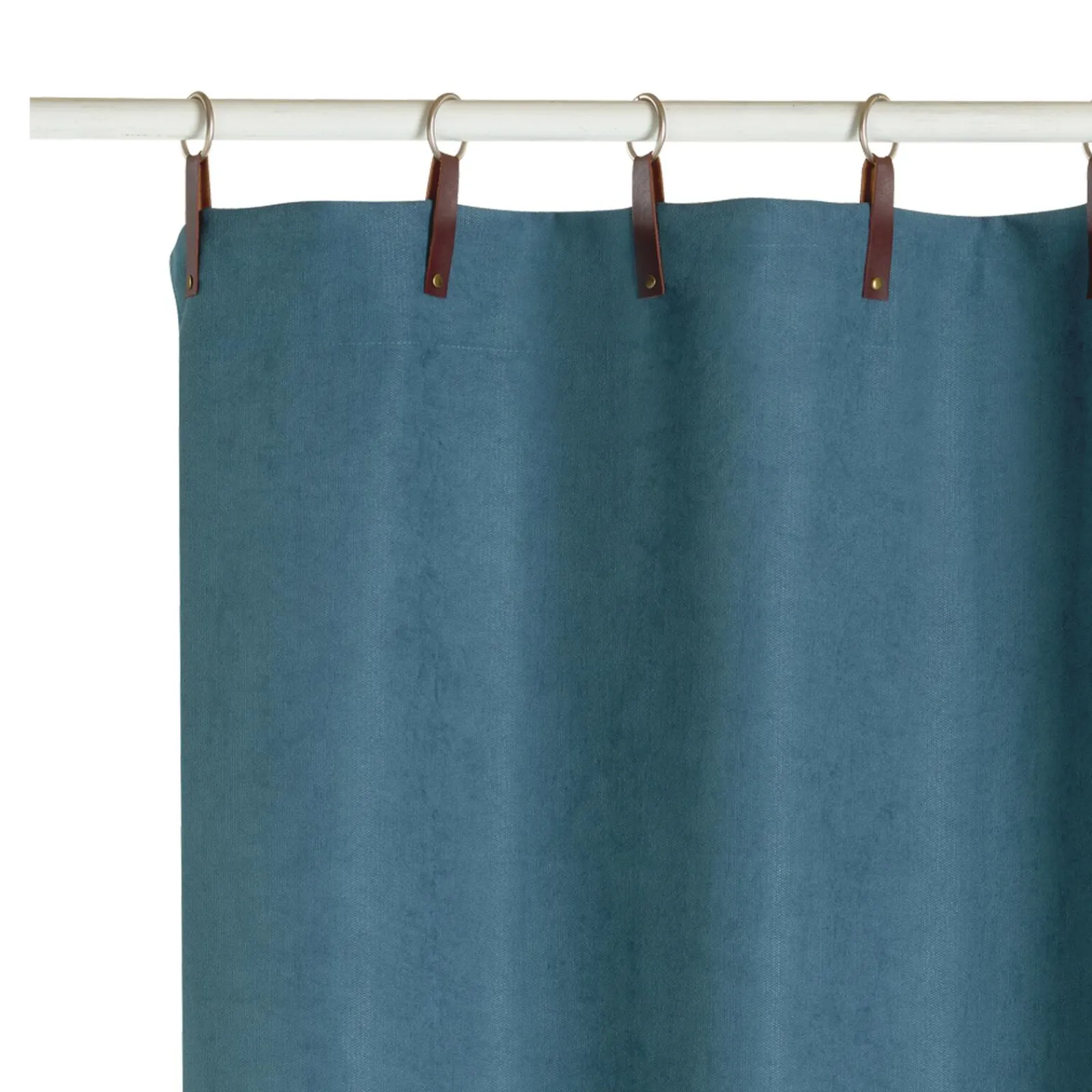 Sale Rideau MOODY coloris bleu mineral 140 x 260 cm - 4MURS Rideaux